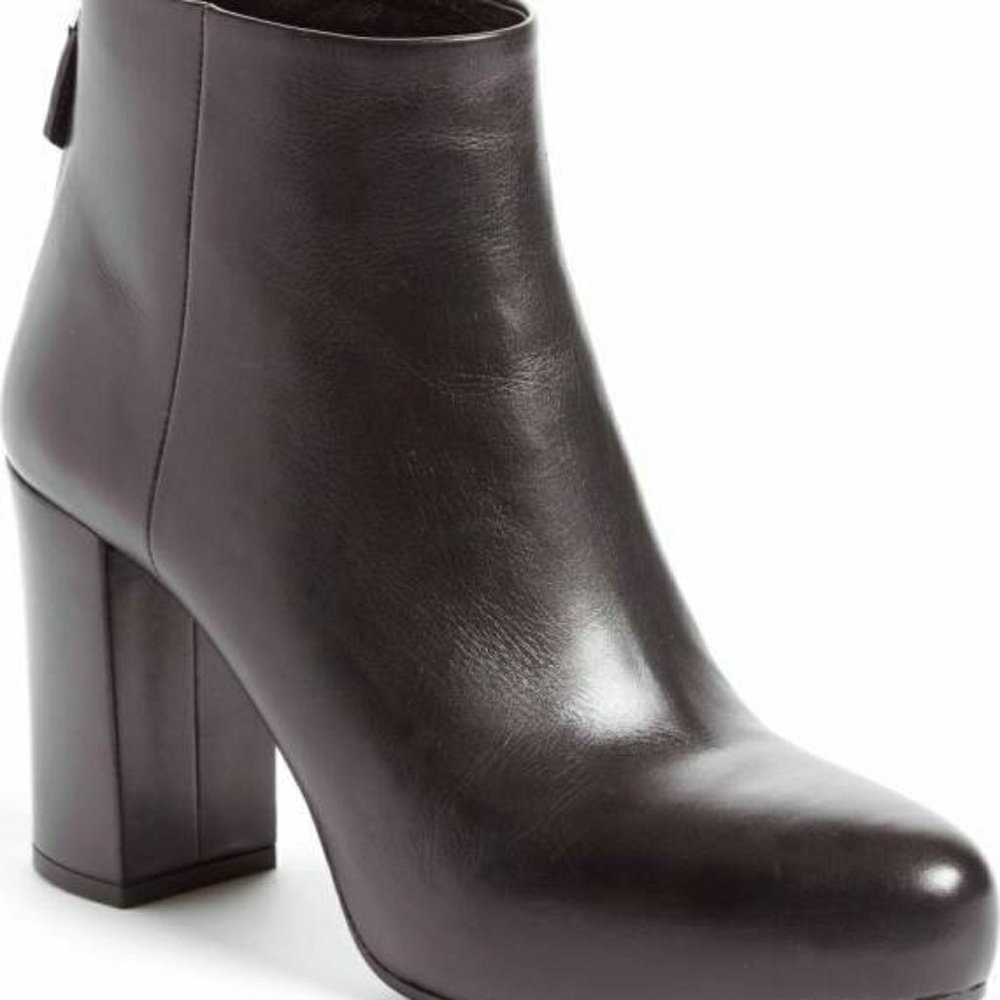 Pre-Loved Black Prada Block Heel Bootie - Picture 2 of 7